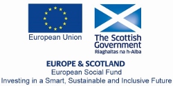 Europe and Scotland. European Social Fund. Investing in your future.
